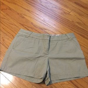 Khaki JCrew shorts